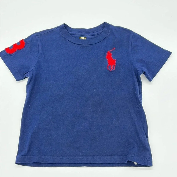 Polo Ralph Lauren Boys Logo T shirt size 4T | GUC - Picture 1 of 3